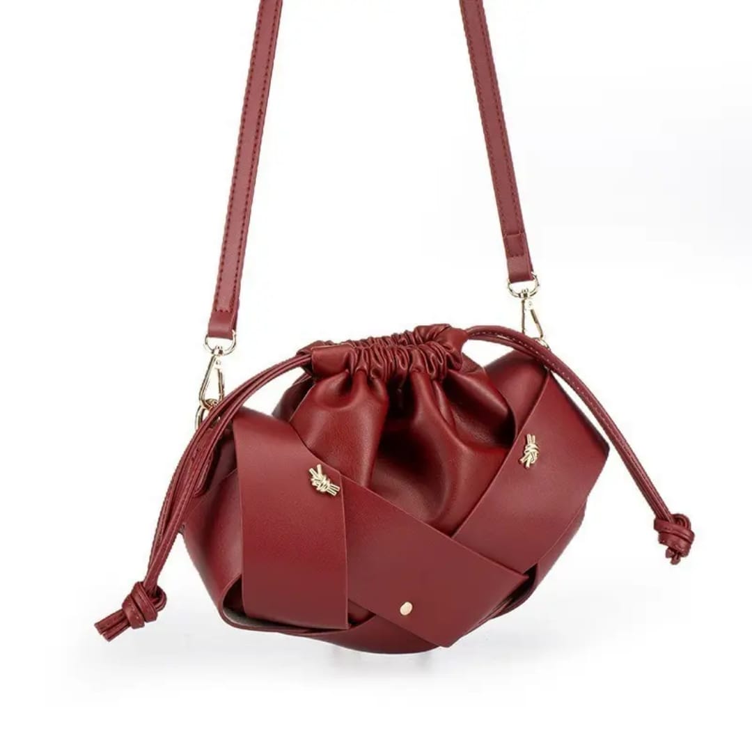 Elegant Women’s  Drawstring Shoulder Bag