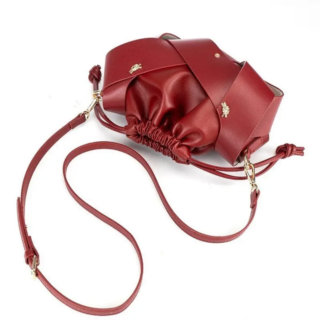 Elegant Women’s  Drawstring Shoulder Bag
