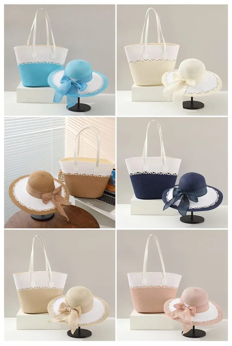 Elegant  Beach Tote Bag Set
