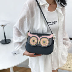 Elegant owl sling bag