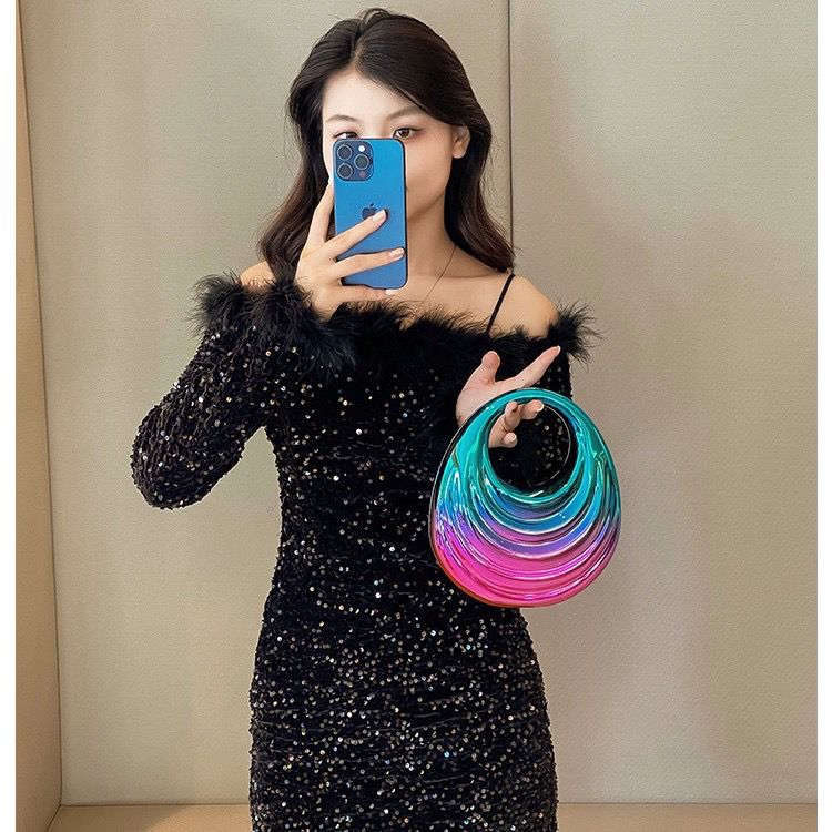 Yomou style moon bag