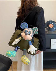 Viral Micky 3D Stuffed Animal Duffle Tote Bag