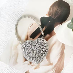 Amore Crystal Tassel Evening Mini Sling bag
