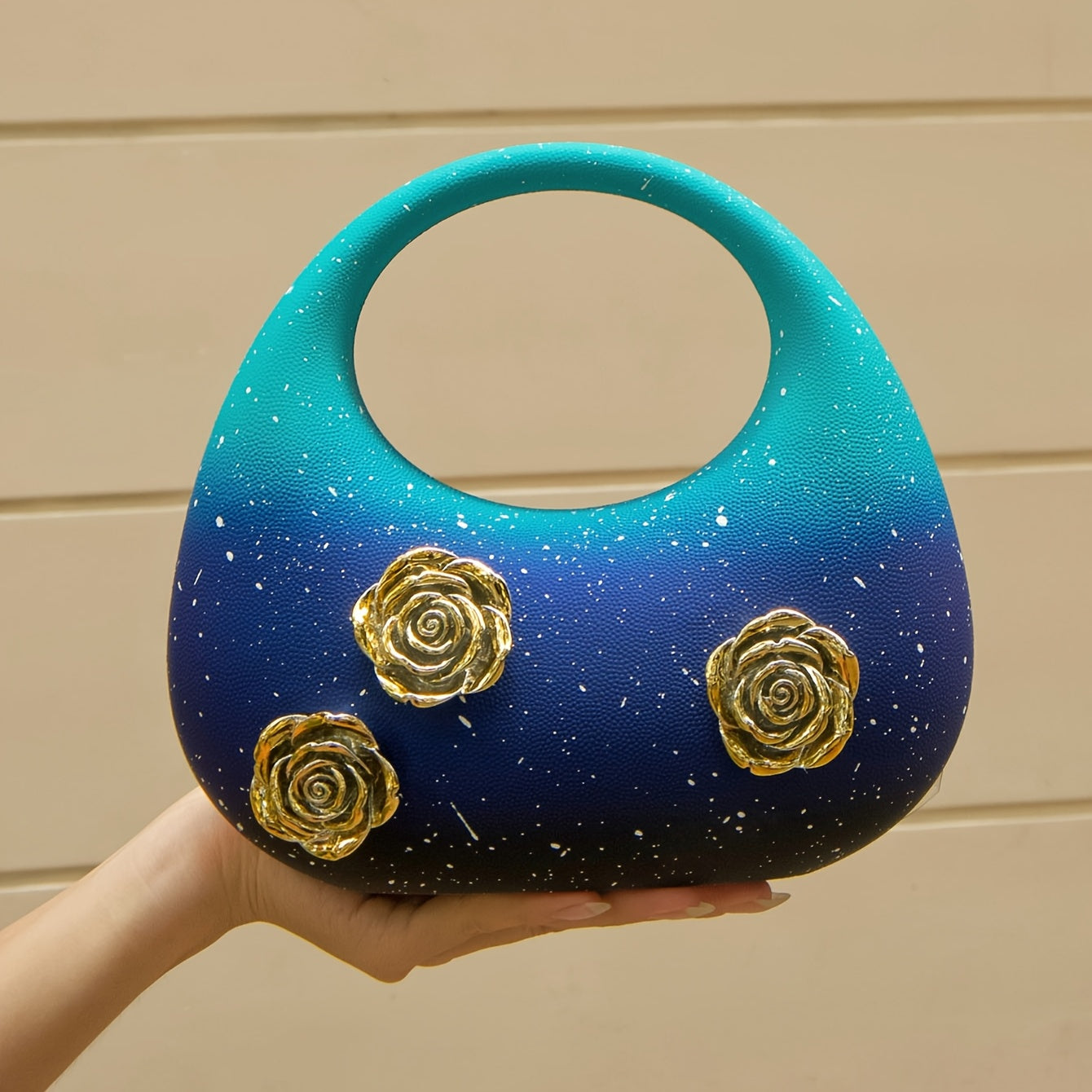 Elegant Rose Evening Bag