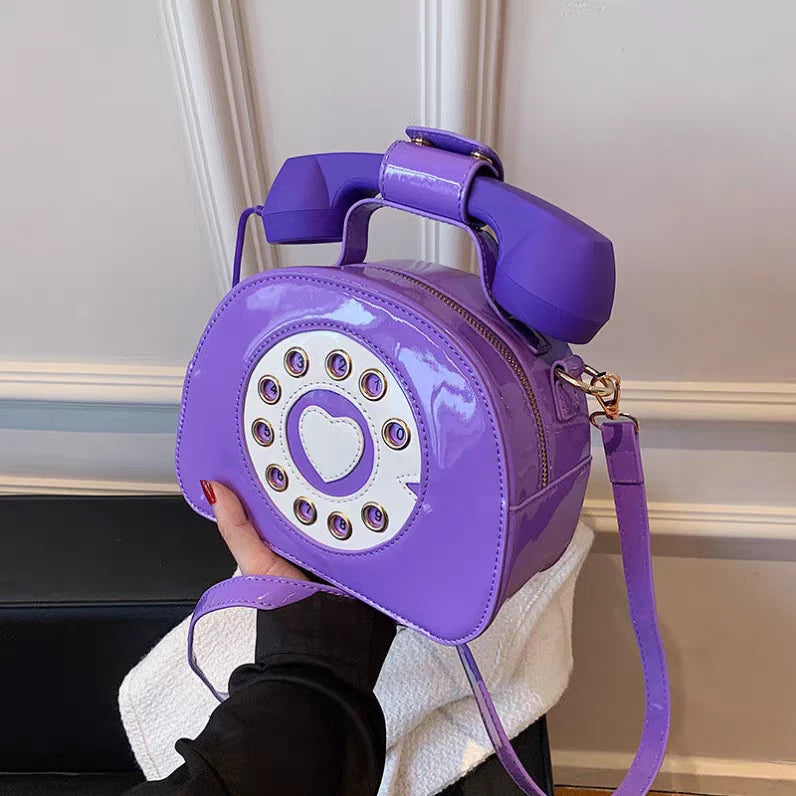 Telephone Shaped Crossbody Sling Bag