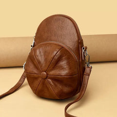 PU Leather Hat Shaped bag